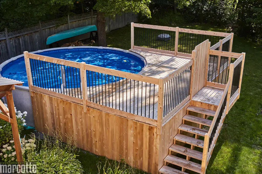 Western Red Cedar Deck