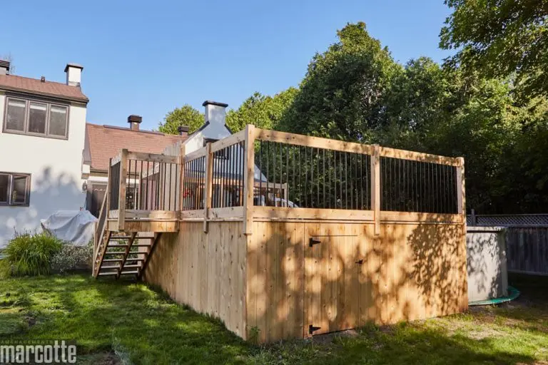 Western Red Cedar Deck