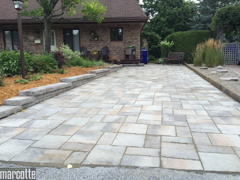 Installation de Pavé uni, dalles et marches