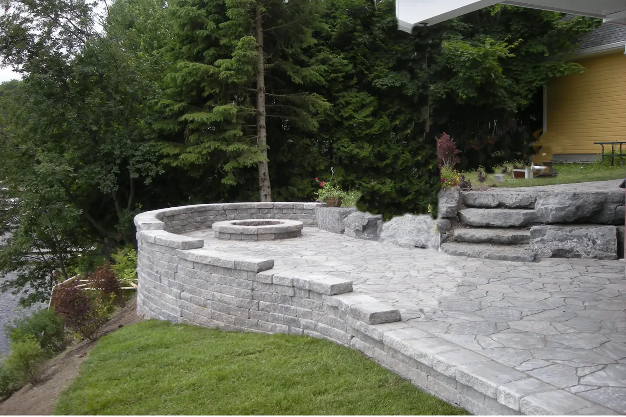 Installation de Pavé uni, dalles et marches