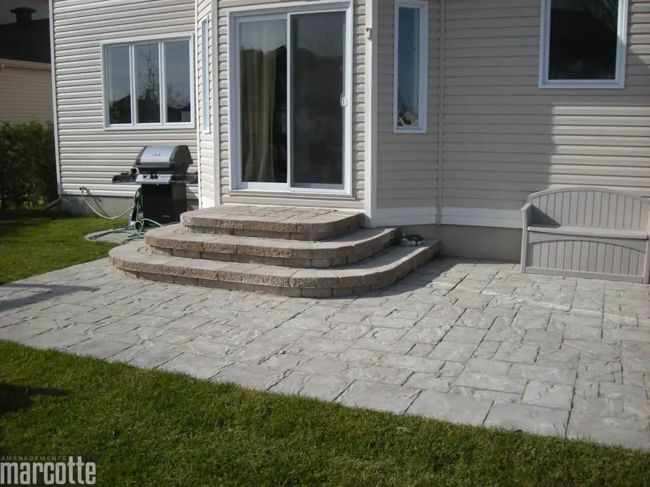 Installation de Pavé uni, dalles et marches