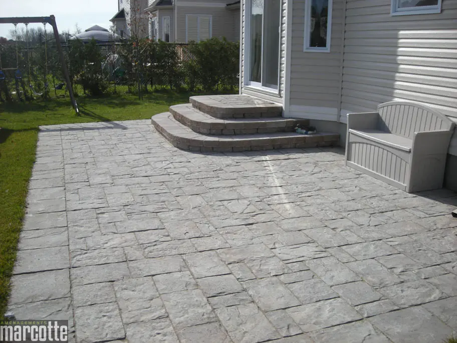 Installation de Pavé uni, dalles et marches