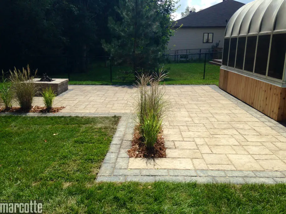 Installation de Pavé uni, dalles et marches